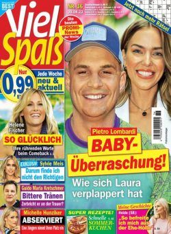 Viel Spass – 30 August 2023