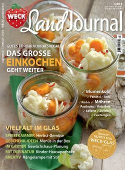 Weck LandJournal – September-Oktober 2023