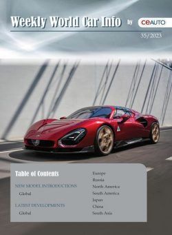 Weekly World Car Info – Issue 35 – 2 September 2023