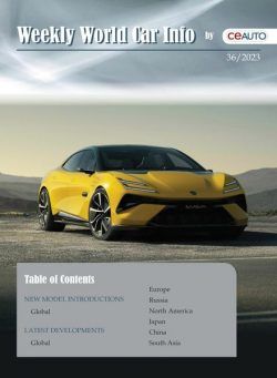 Weekly World Car Info – Issue 36 2023