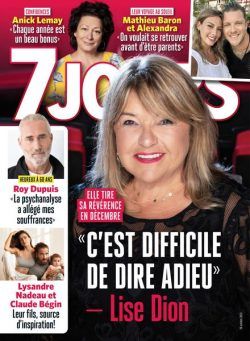 7 Jours – 20 Octobre 2023