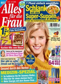 Alles fur die Frau – 13 Oktober 2023