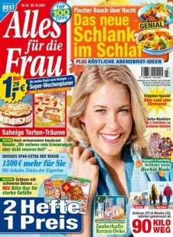 Alles fur die Frau – 20 Oktober 2023