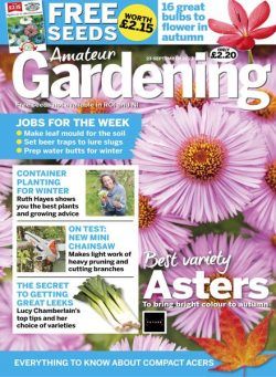 Amateur Gardening – 23 September 2023