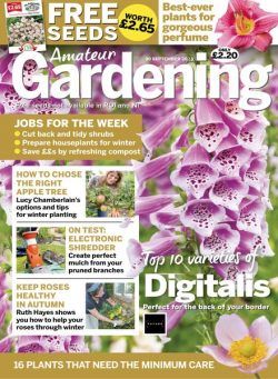 Amateur Gardening – 30 September 2023