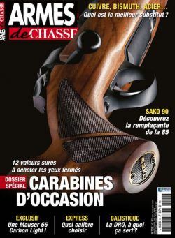 Armes de Chasse – Octobre-Decembre 2023