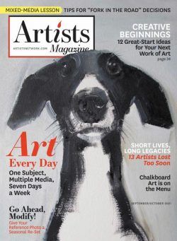 Artists Magazine – September-October 2021