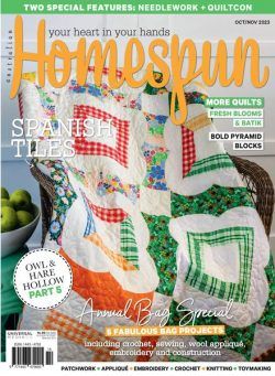 Australian Homespun – Issue 245 – October-November 2023