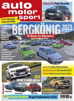 Auto Motor und Sport – 18 Oktober 2023