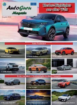 Autoguruat Magazin – 14 Oktober 2023