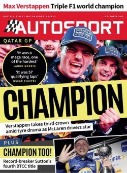 Autosport – 12 October 2023