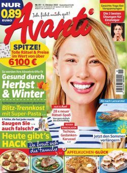 Avanti – 4 Oktober 2023