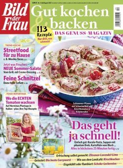 Bild der Frau Gut Kochen & Backen – Juli-August 2021