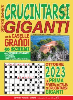 Crucintarsi Giganti – Ottobre 2023