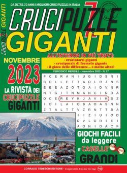 Crucipuzzle Giganti – Novembre 2023