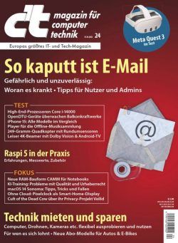 ct Magazin – 20 Oktober 2023