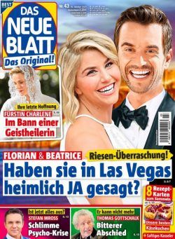 Das Neue Blatt – 18 Oktober 2023