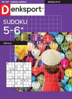 Denksport Sudoku 5-6 genius – 12 Oktober 2023