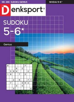 Denksport Sudoku 5-6 genius – 6 Oktober 2023