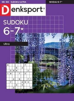 Denksport Sudoku 6-7 ultra – 6 Oktober 2023