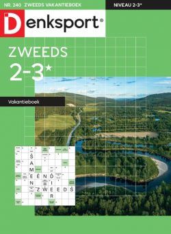 Denksport Zweeds 2-3 vakantieboek – Oktober 2023