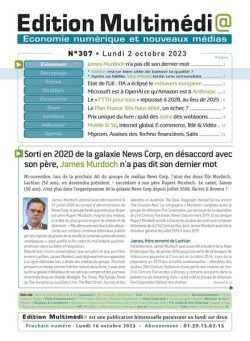 Edition Multimedia – 2 Octobre 2023