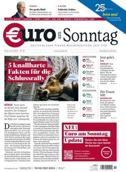 Euro am Sonntag – 20 Oktober 2023