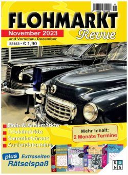 Flohmarkt Revue – November 2023