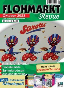 Flohmarkt Revue – Oktober 2023