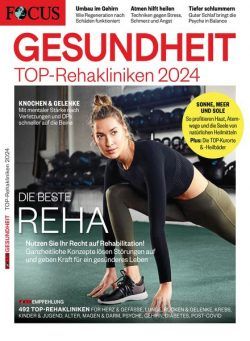 Focus Gesundheit – TOP-Rehakliniken 2024 – September 2023