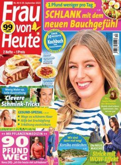 Frau von Heute – 29 September 2023