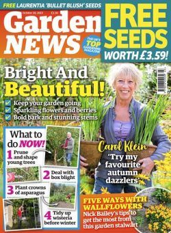 Garden News – 28 October 2023