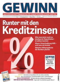 Gewinn – Oktober 2023