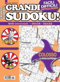 Grandi Sudoku – Ottobre-Novembre 2023