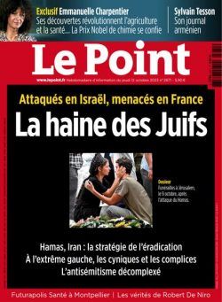 Le Point – 12 Octobre 2023