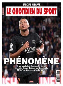 Le Quotidien du Sport – Octobre-Decembre 2023