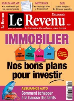 Le Revenu Placements – Novembre 2023