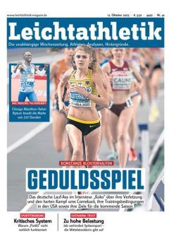 Leichtathletik – 11 Oktober 2023