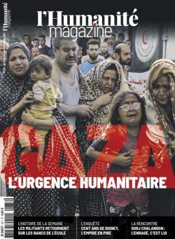 L’Humanite Magazine – 26 Octobre 2023