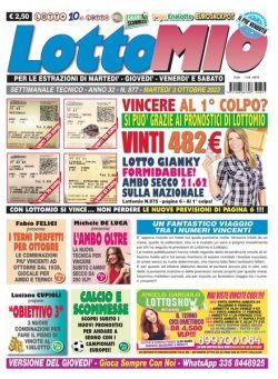 Lottomio – 3 Ottobre 2023