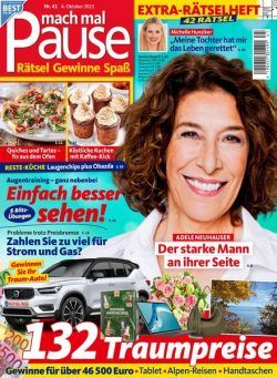 Mach mal Pause – 5 Oktober 2023