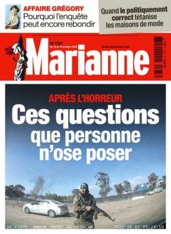 Marianne – 12 Octobre 2023