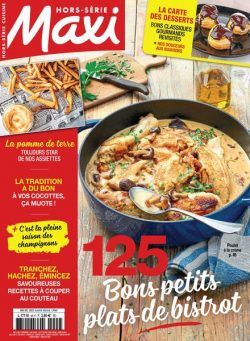 Maxi – Hors-Serie Cuisine N 44 – Novembre-Decembre 2023