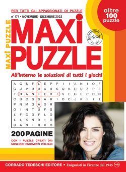 Maxi Puzzle – Novembre-Dicembre 2023