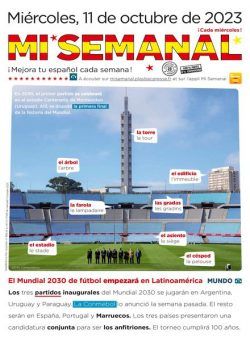 Mi Semanal – 11 Octobre 2023