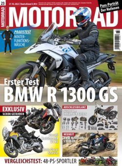 Motorrad – 27 Oktober 2023