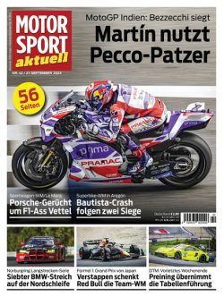 Motorsport aktuell – 26 September 2023