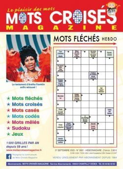 Mots Croises Magazine – 26 Septembre 2023