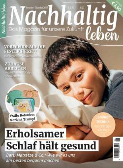 Nachhaltig leben – 13 Oktober 2023