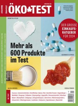 OKO-TEST – Sonderheft Jahrbuch Fur 2024